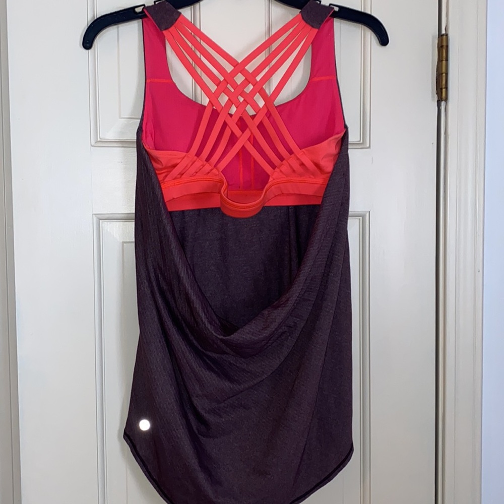 Lululemon Open Back Tank Top